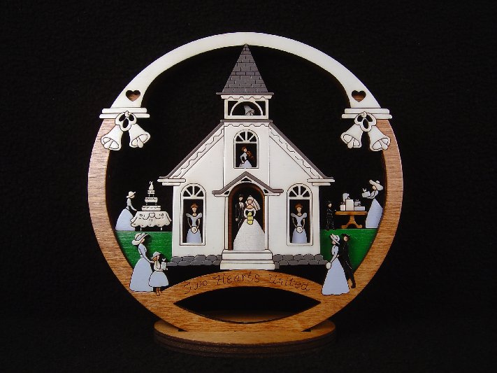Small Layered Wedding Chapel #225